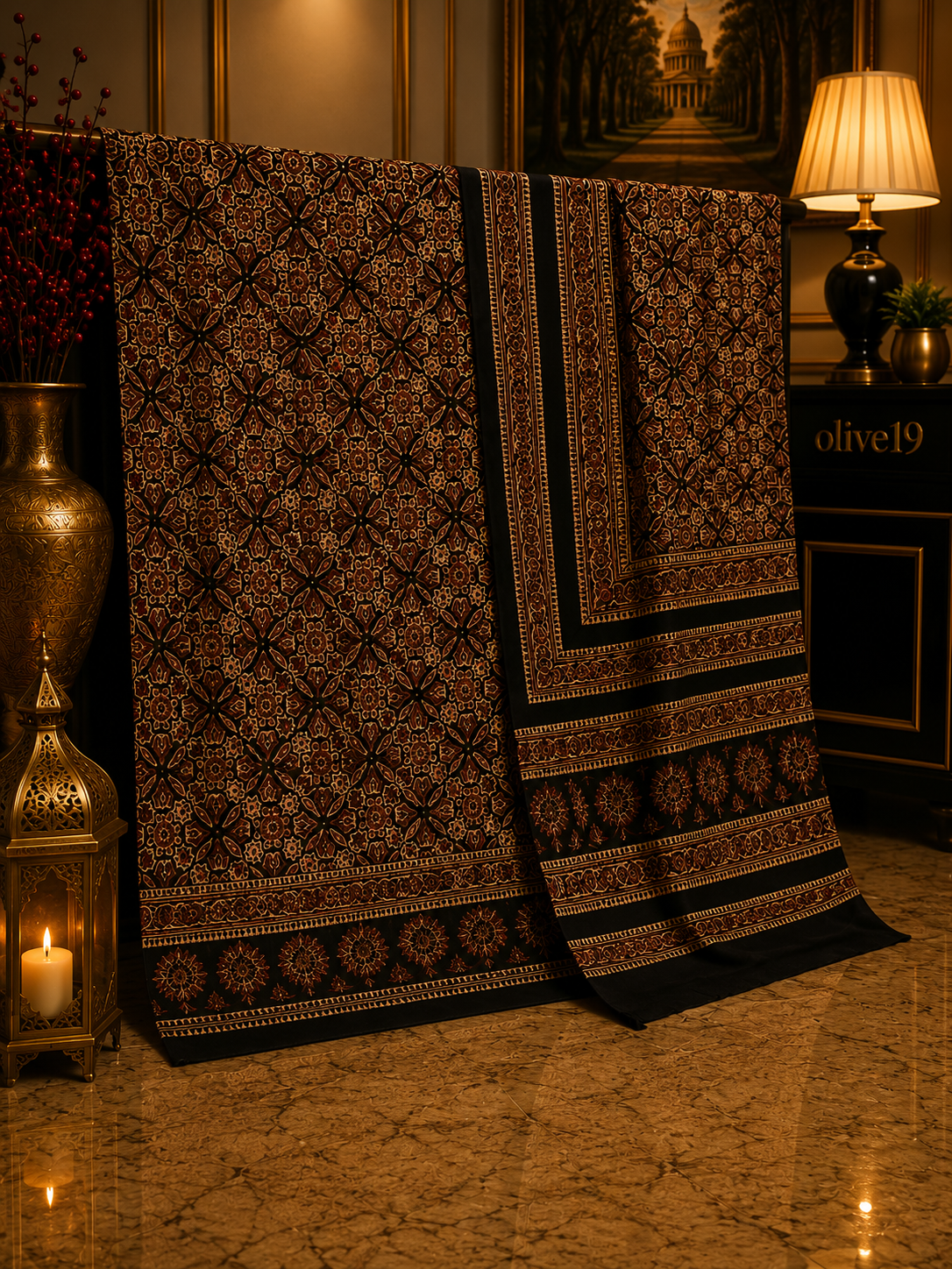 Ajrak 2pc 2798 (unstitched)
