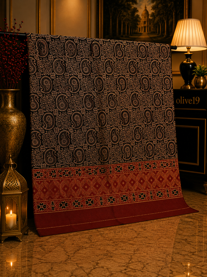 Ajrak 2pc 0799 (unstitched)