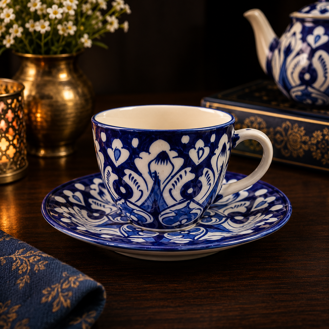 Shahkaar-e-Neel (Cup & Saucer ) 0731