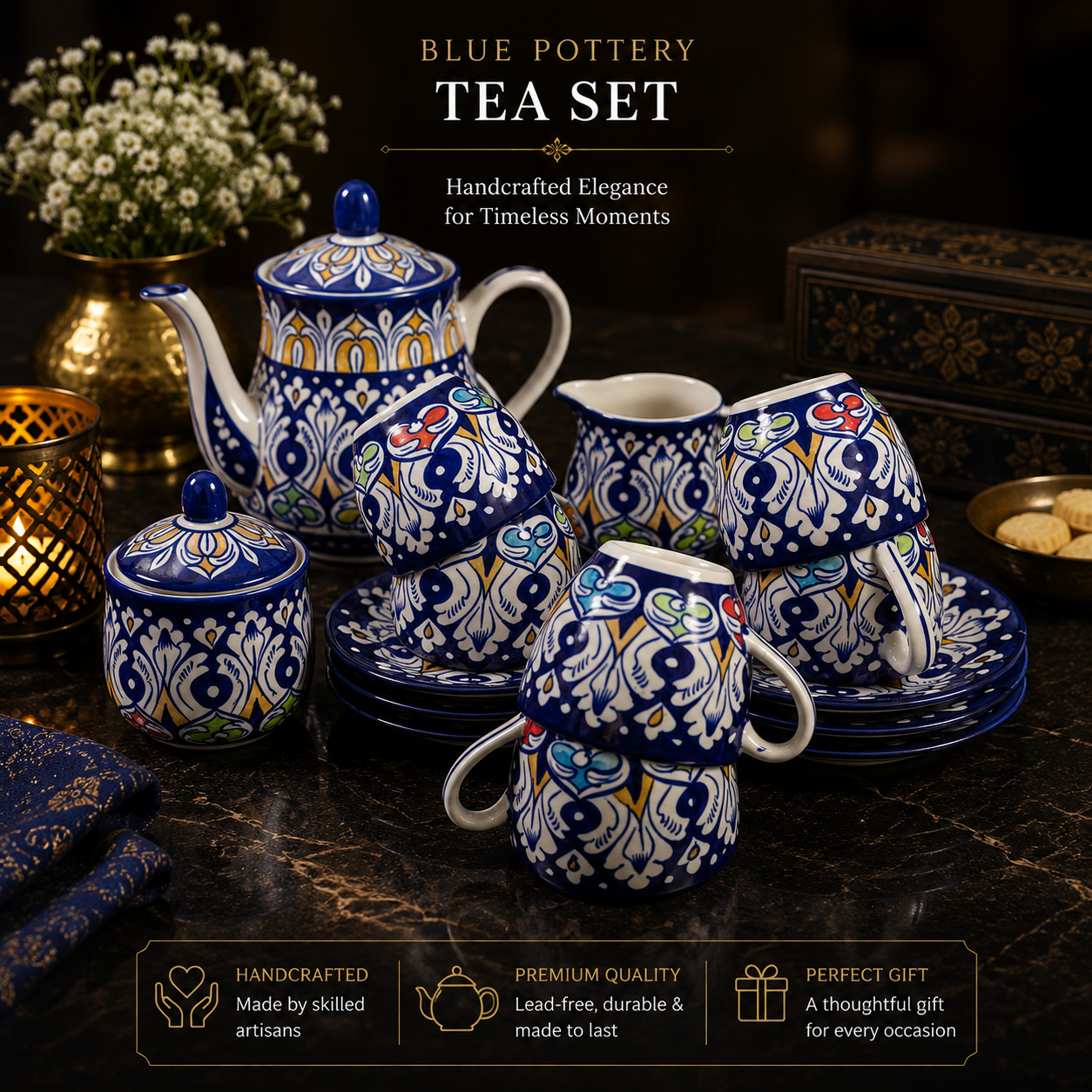 Sheesh Mahal (Tea Set) 0736
