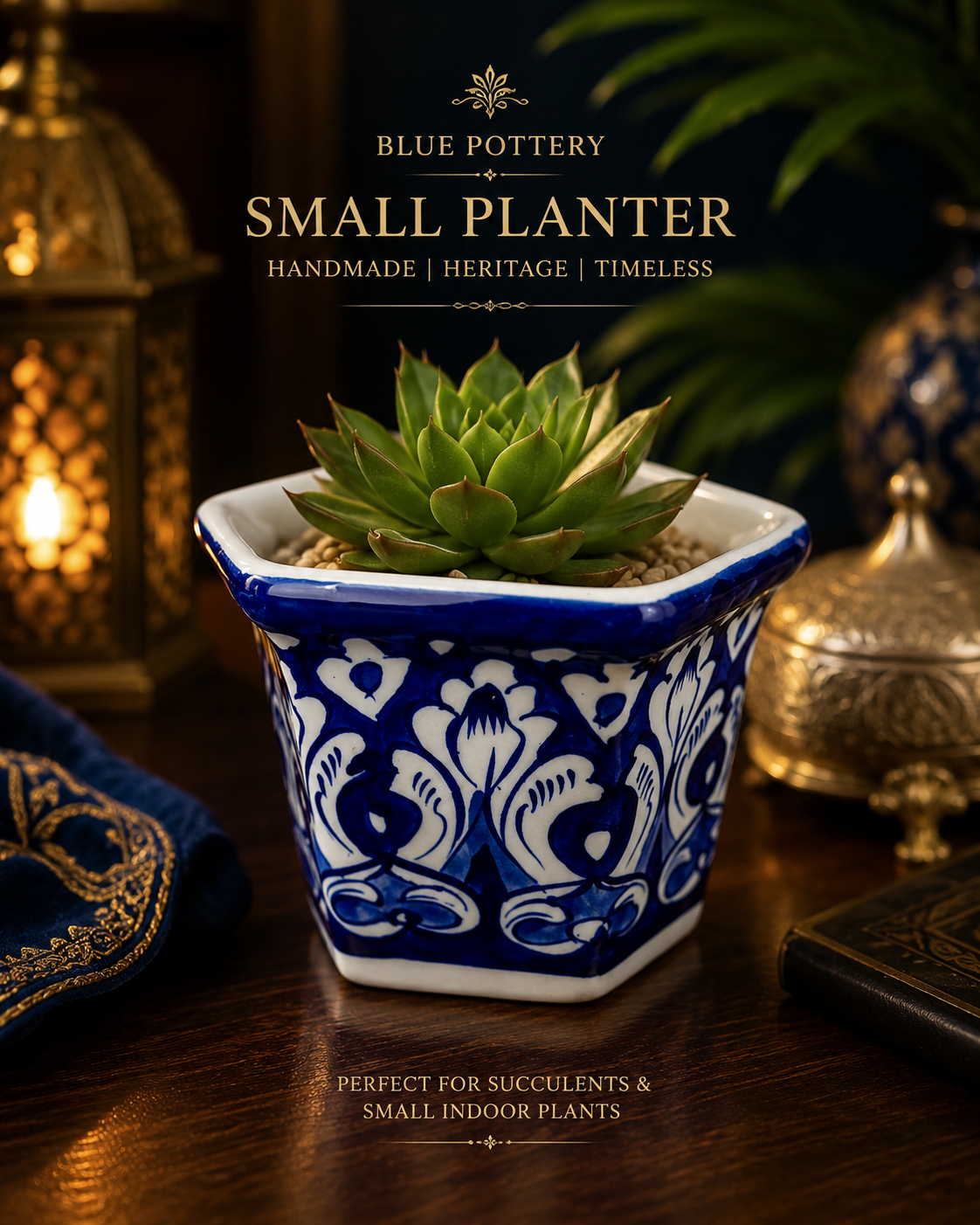 Shahkaar-e-Neel small planter 0742