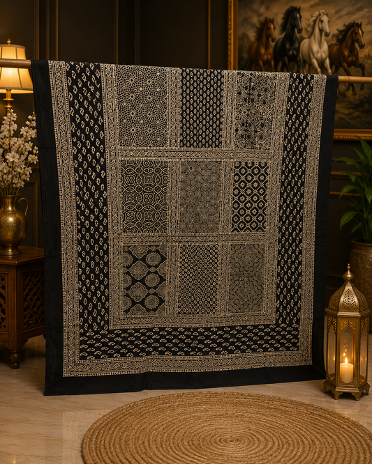 Patch Work Ajrak Dupatta 0765