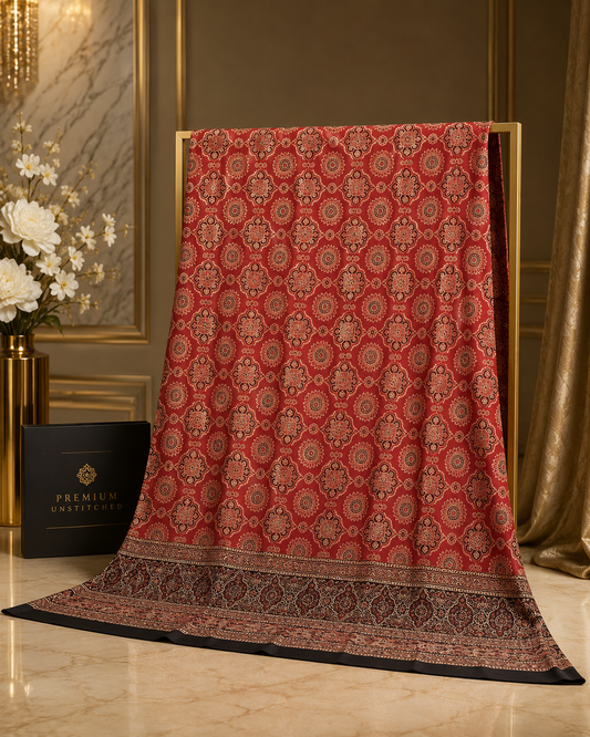 Ajrak Silk Shirt 0707