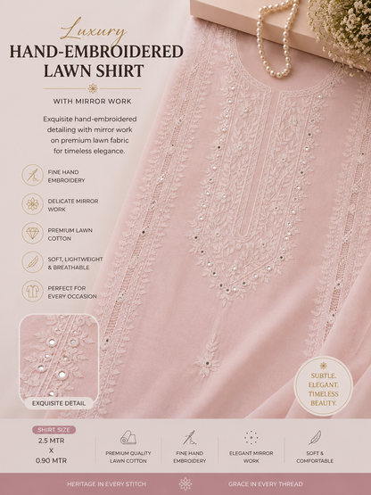 Luxury hand embroidered SHIRT 0021