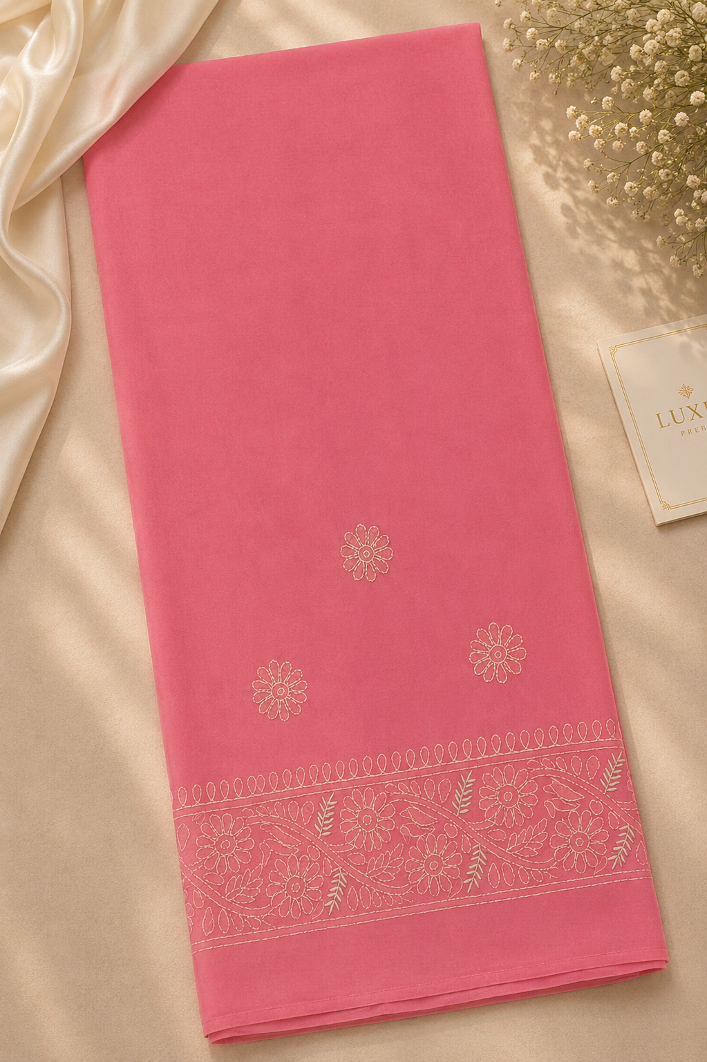Chiffon 2 pc embroidered 0831