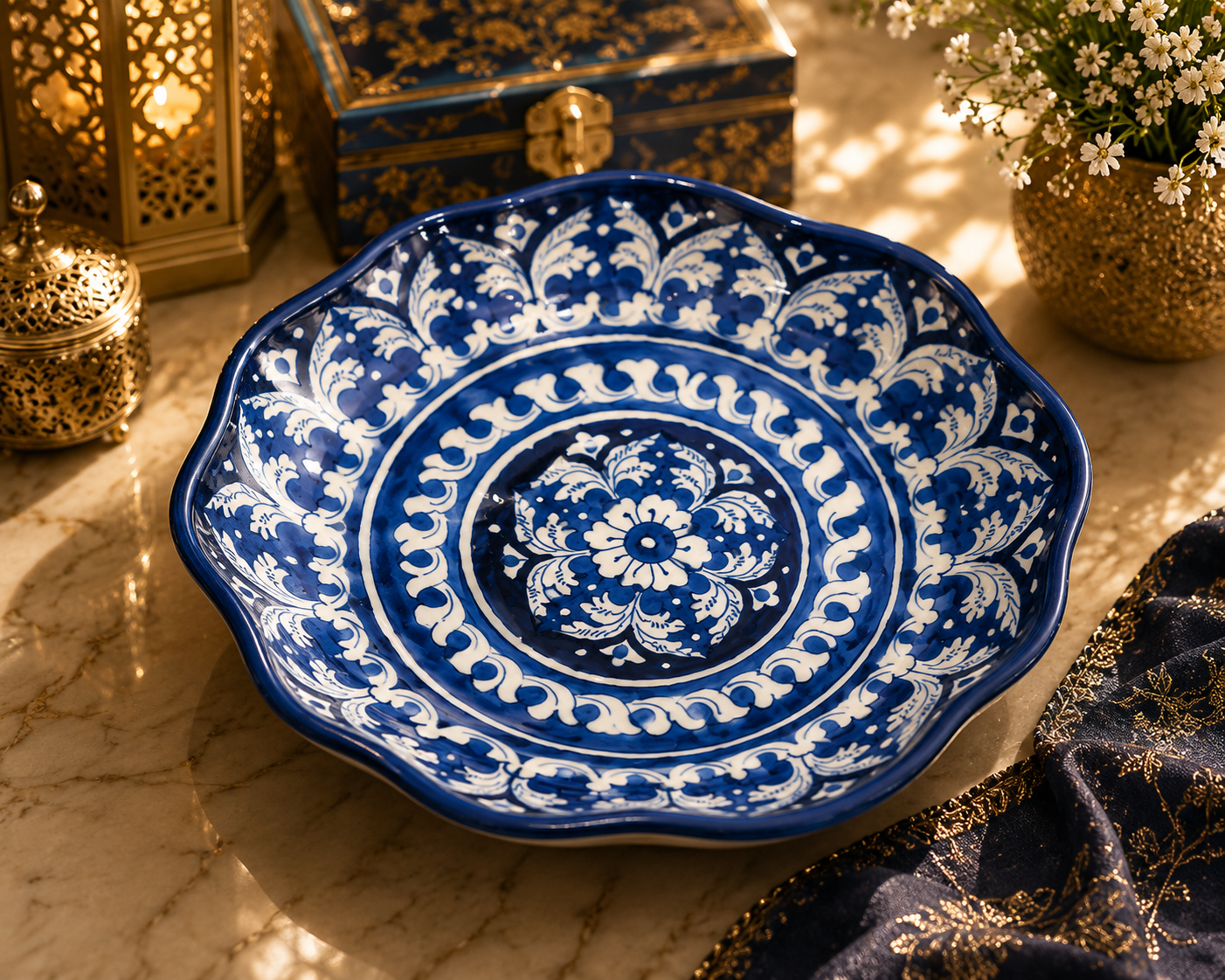 Noor Mahal Flower Bowl 0101