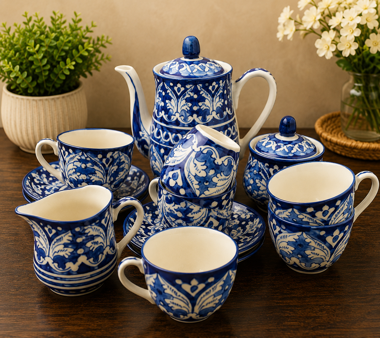 Noor Mahal Tea Set 0393