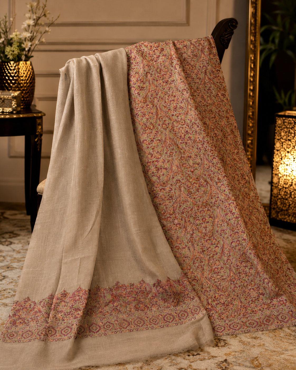 Pashmina Suit (beige) 519