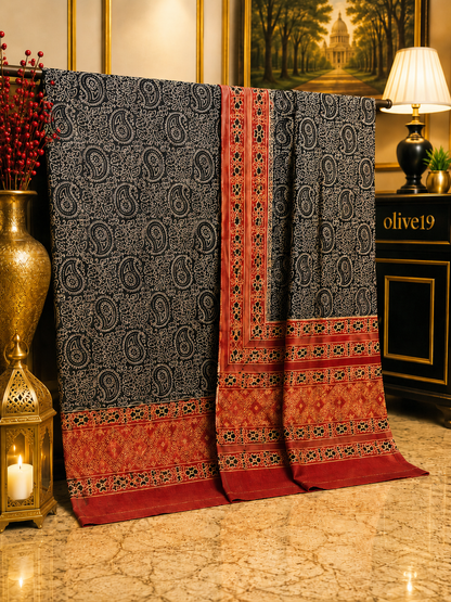 Ajrak 2pc 0799 (unstitched)