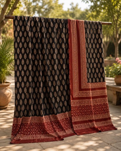 Ajrak 2pc 0801 (unstitched)