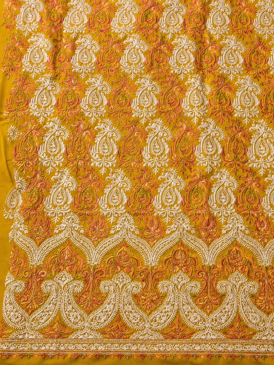 Pashmina Suit (Mustard yellow) 0556