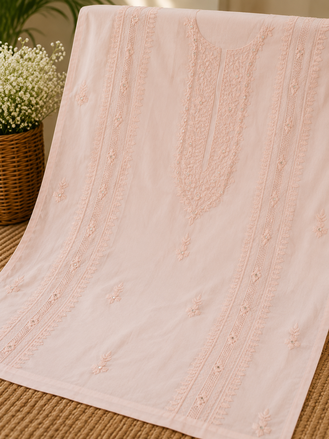 Luxury hand embroidered SHIRT 0021