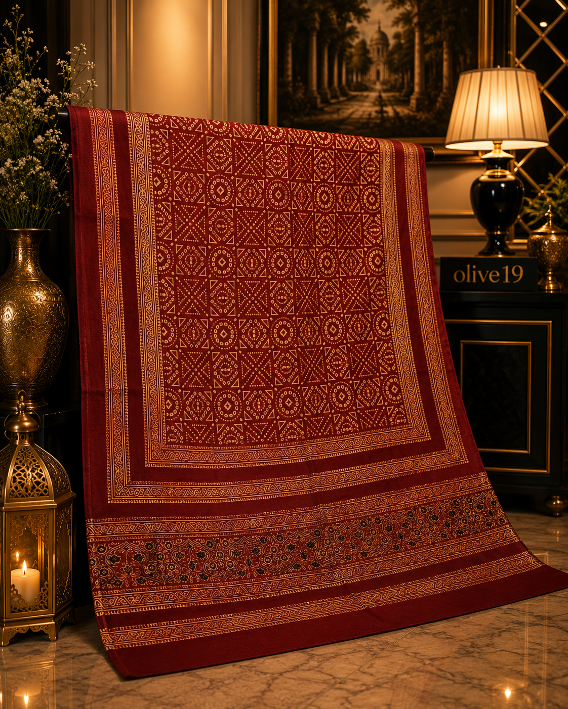 Ajrak 2pc 0794 (unstitched)