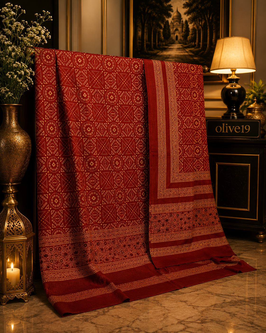 Ajrak 2pc 0794 (unstitched)