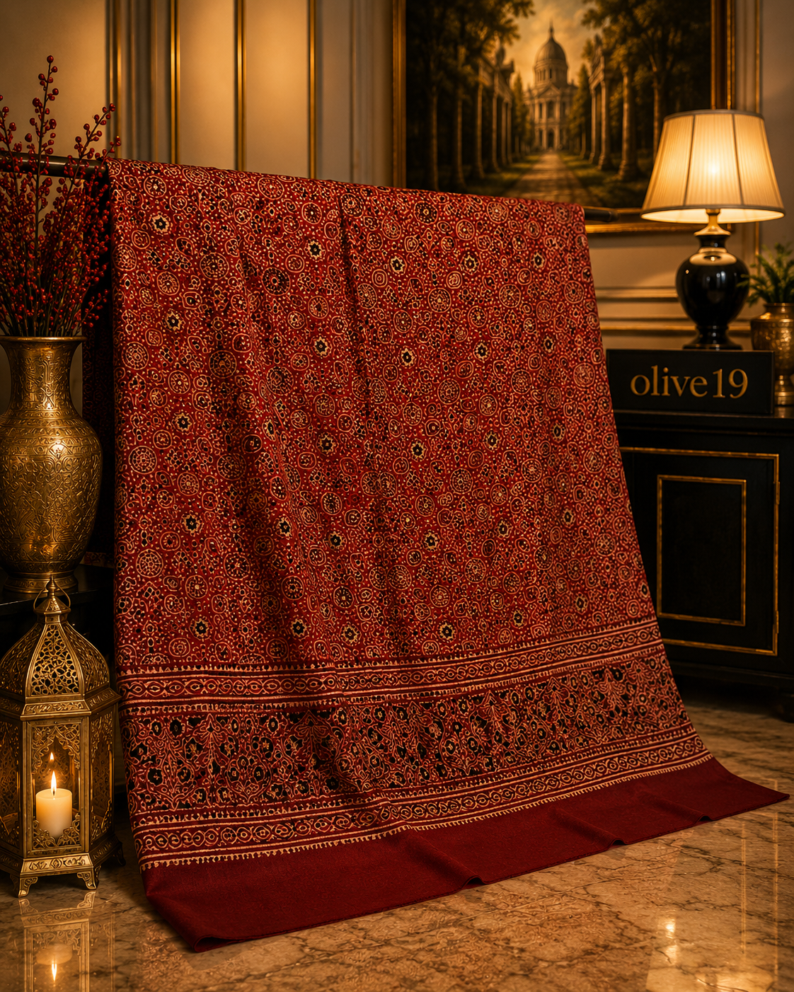 Ajrak 2pc 0795 (unstitched)