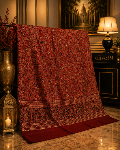 Ajrak 2pc 0795 (unstitched)