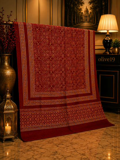 Ajrak 2pc 0796 (unstitched)