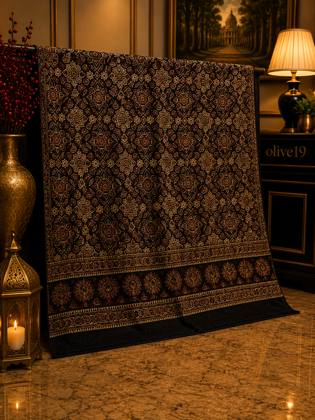 Ajrak 2pc 2798 (unstitched)
