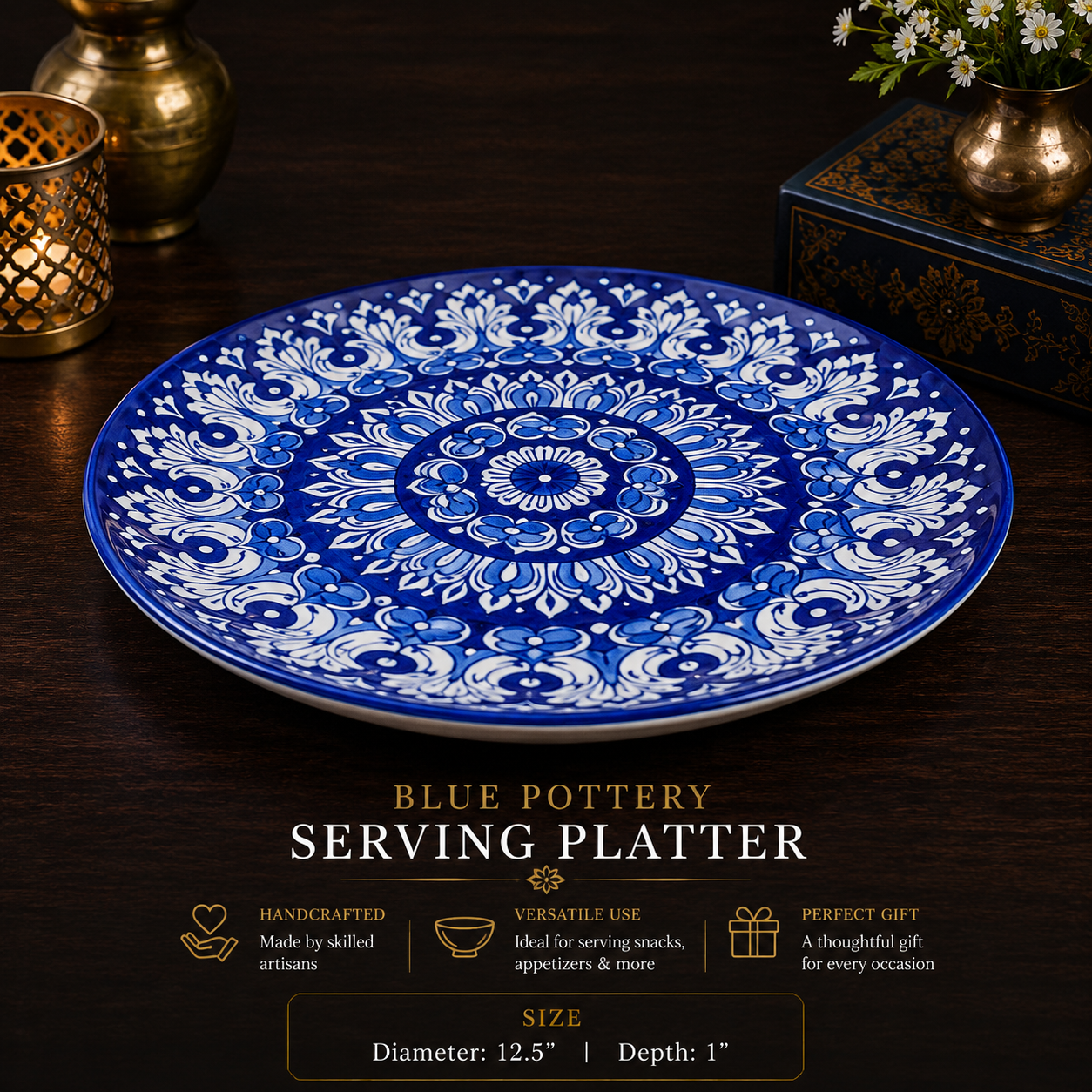 Shahkaar-e-Neel Pizza Platter 0729