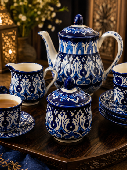 Shahkaar-e-Neel (Tea Set) 0737