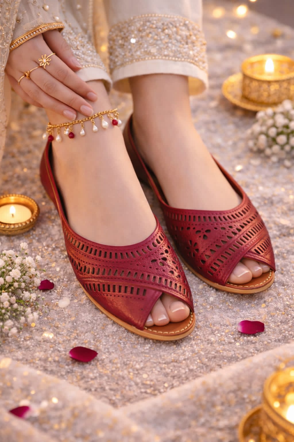 Cross Leather 0424 (dark maroon)