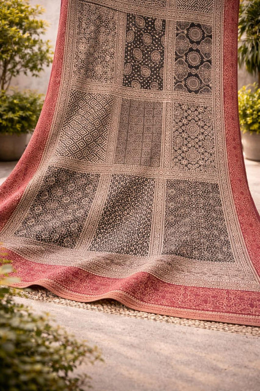 Ajrak Dupatta 004