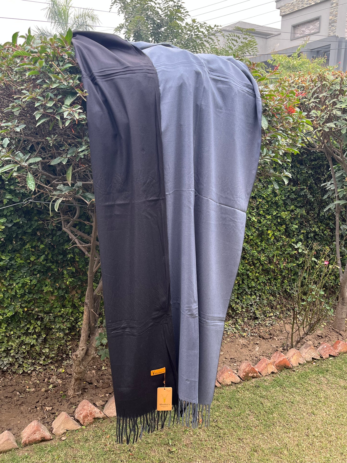 Wool Double Sheade Shawl 00717