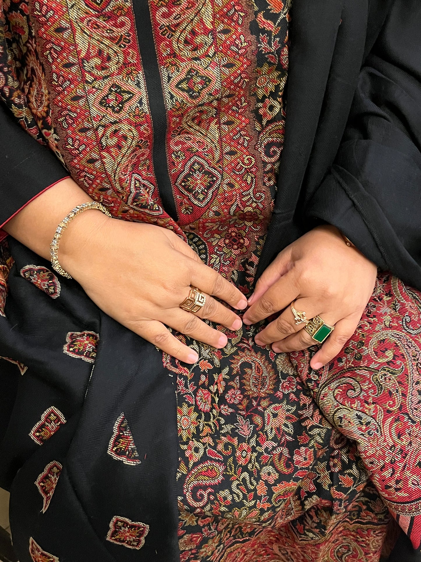 Full kani pashmina suit 000101011