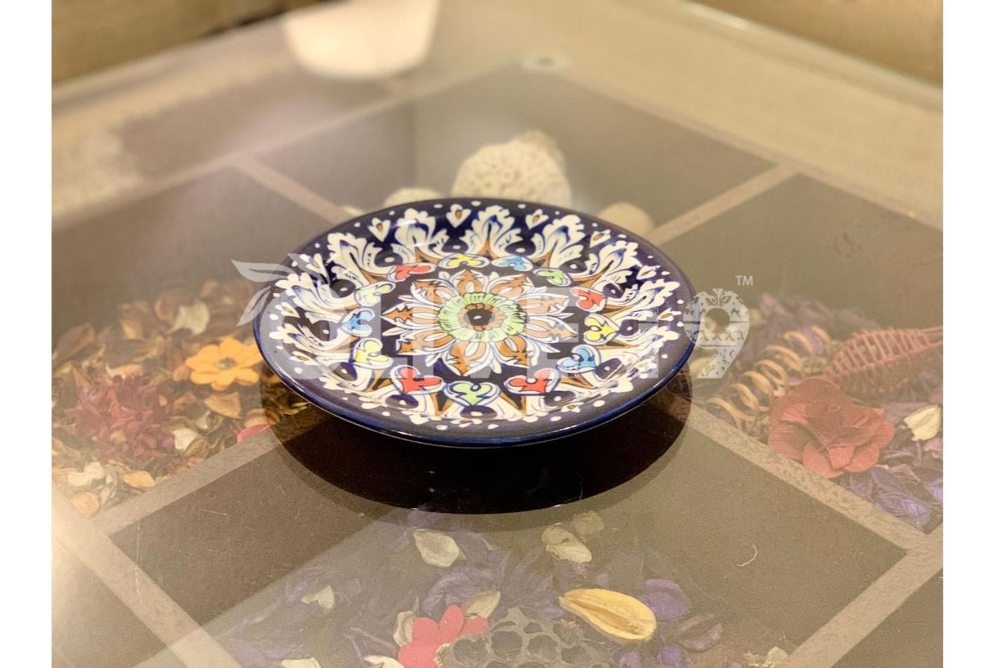 Sheesh Mahal Quarter Plate