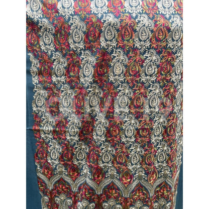 Pashmina Suit (greyish Blue)