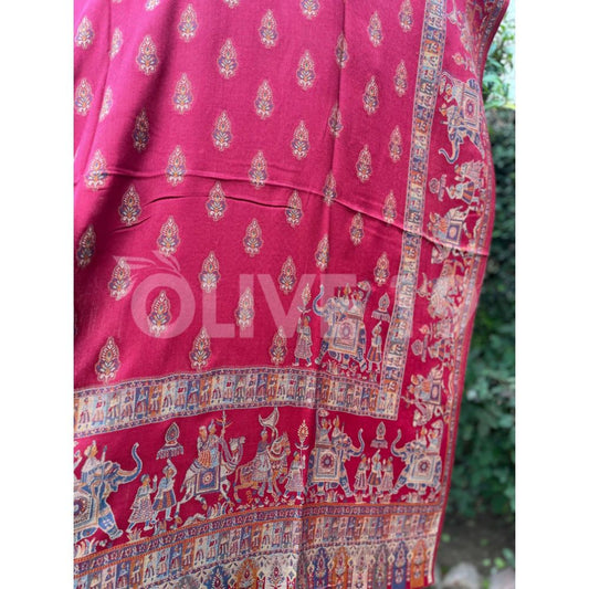 Pashmina Mughal Art Shawl 120