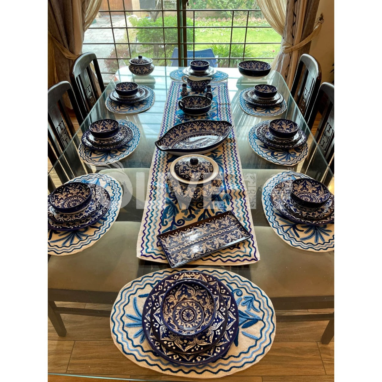 Noor Mahal Dinner Set for 8