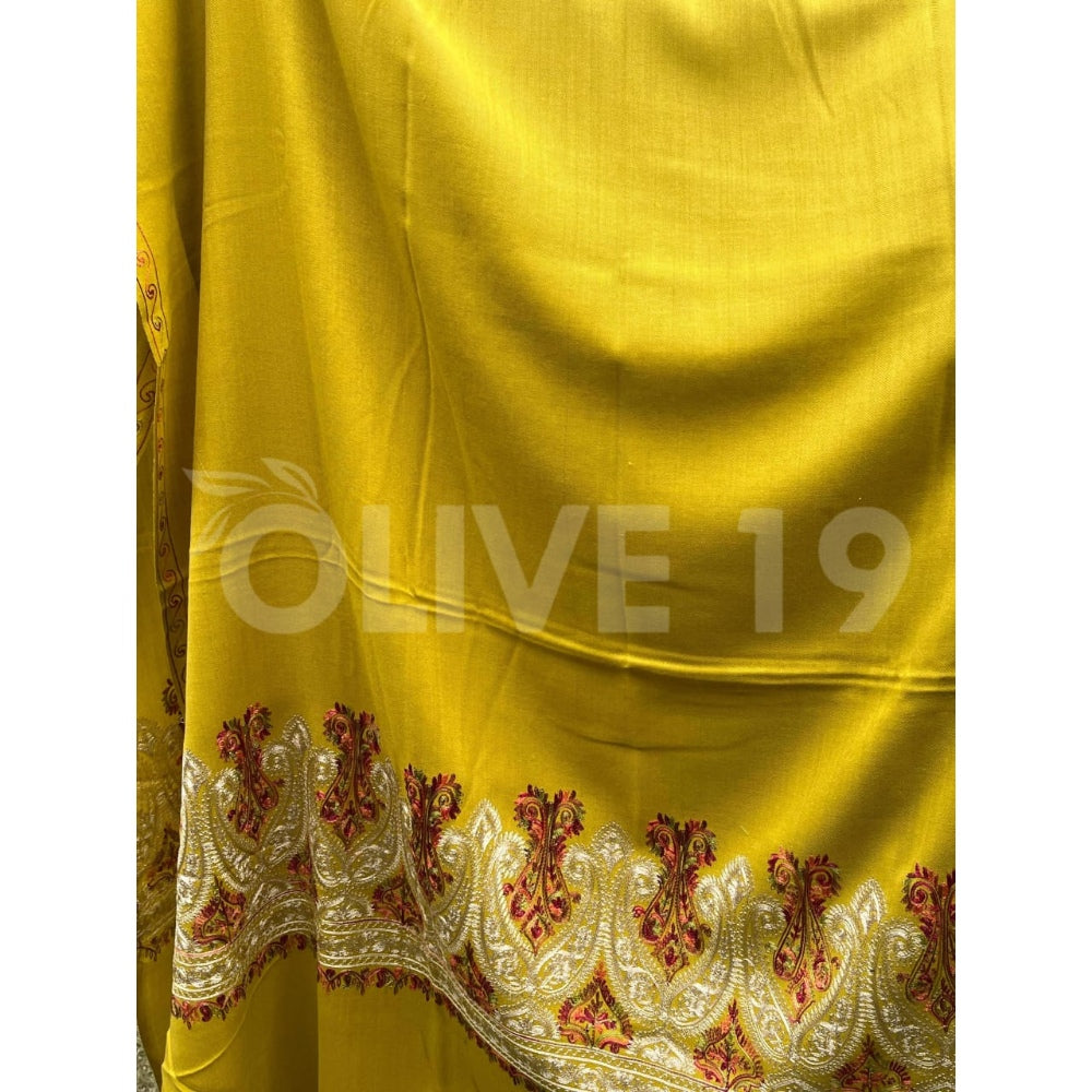 Pashmina Suit (Apple Green)