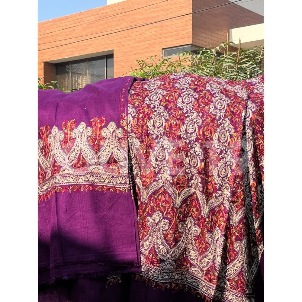 Pashmina Suits (Purple)