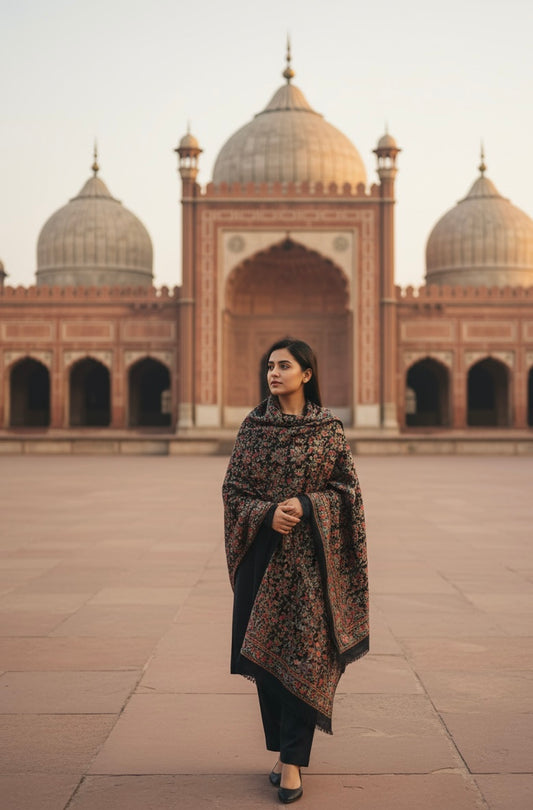 Pashmina Shawl (royal Blue) 0166