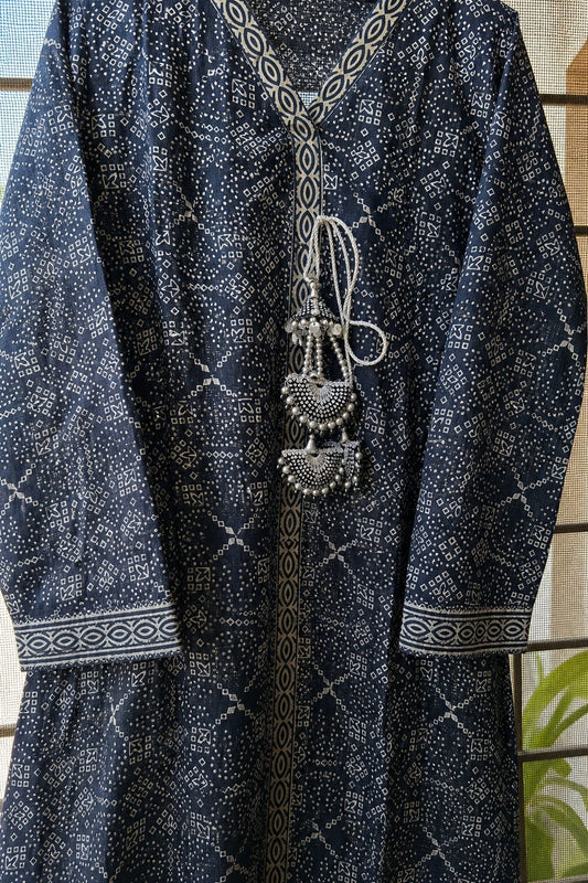 Luxury Ajrak Shirt 00646 (Stitched)