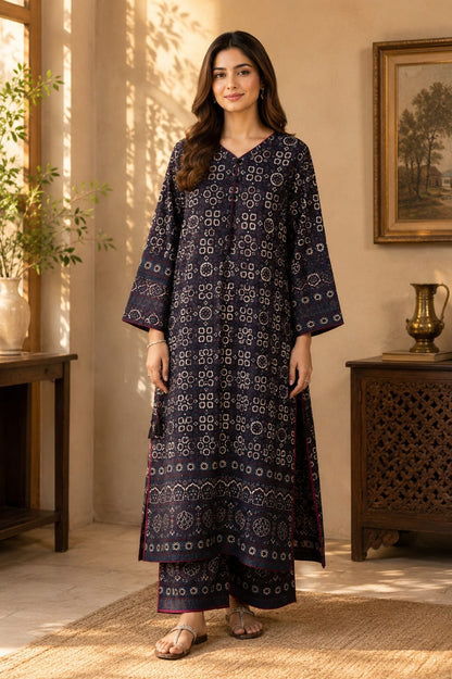 Luxury Ajrak Stitched 001007