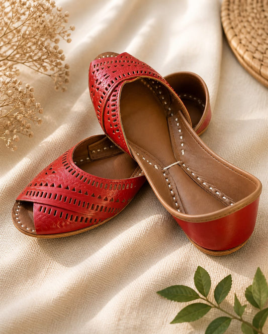 Cross Leather 017 (dark maroon)