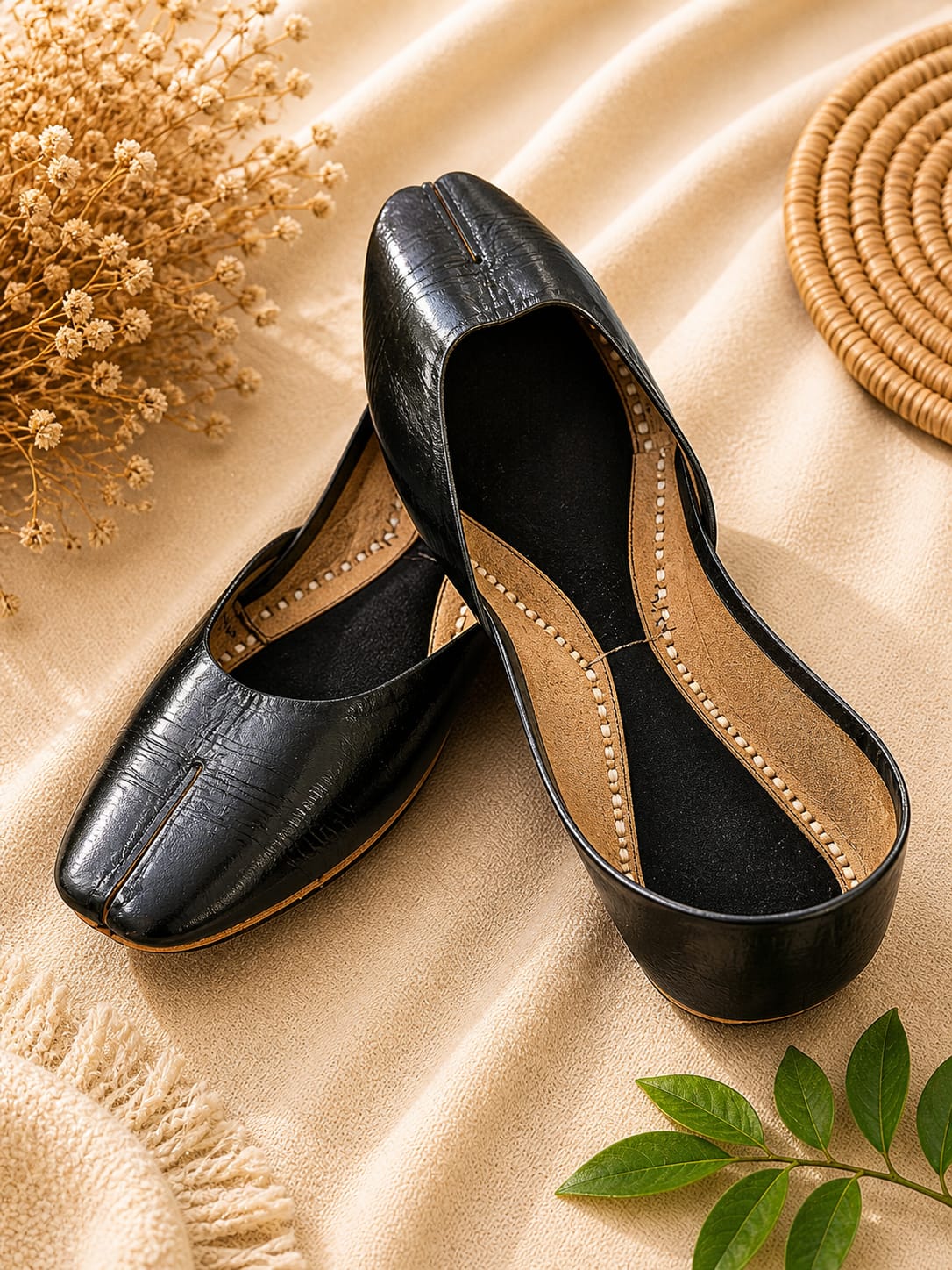 Plain Leather 0407 (black)