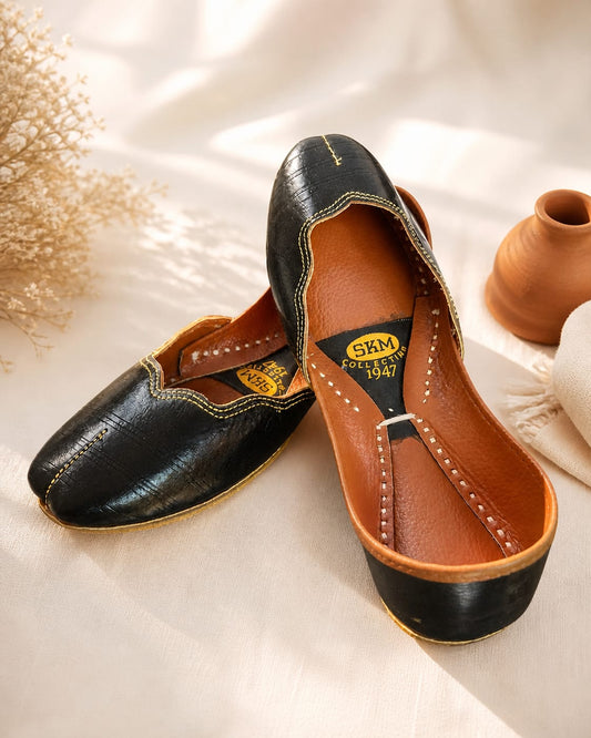 Plain Khussa Leather 00028