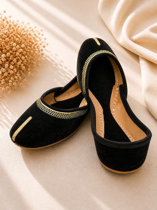 Leather Velvet Black 00044