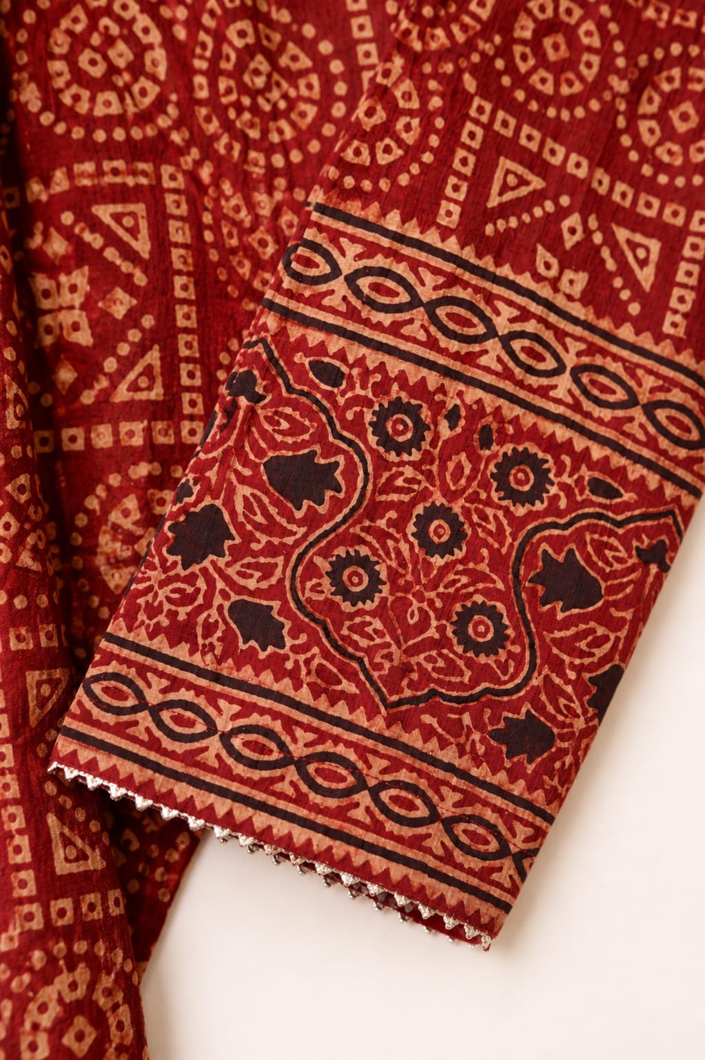 Ajrak 2 pc Stitched  001005