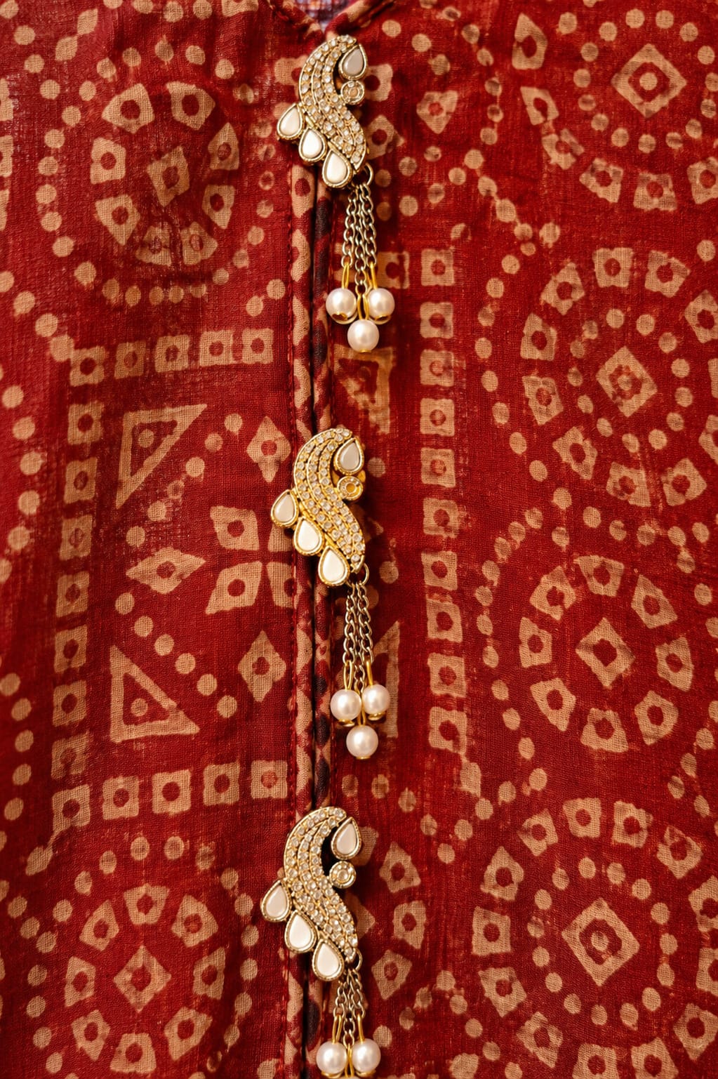 Ajrak 2 pc Stitched  001005