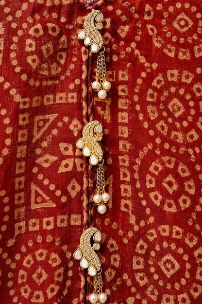 Ajrak 2 pc Stitched  001005
