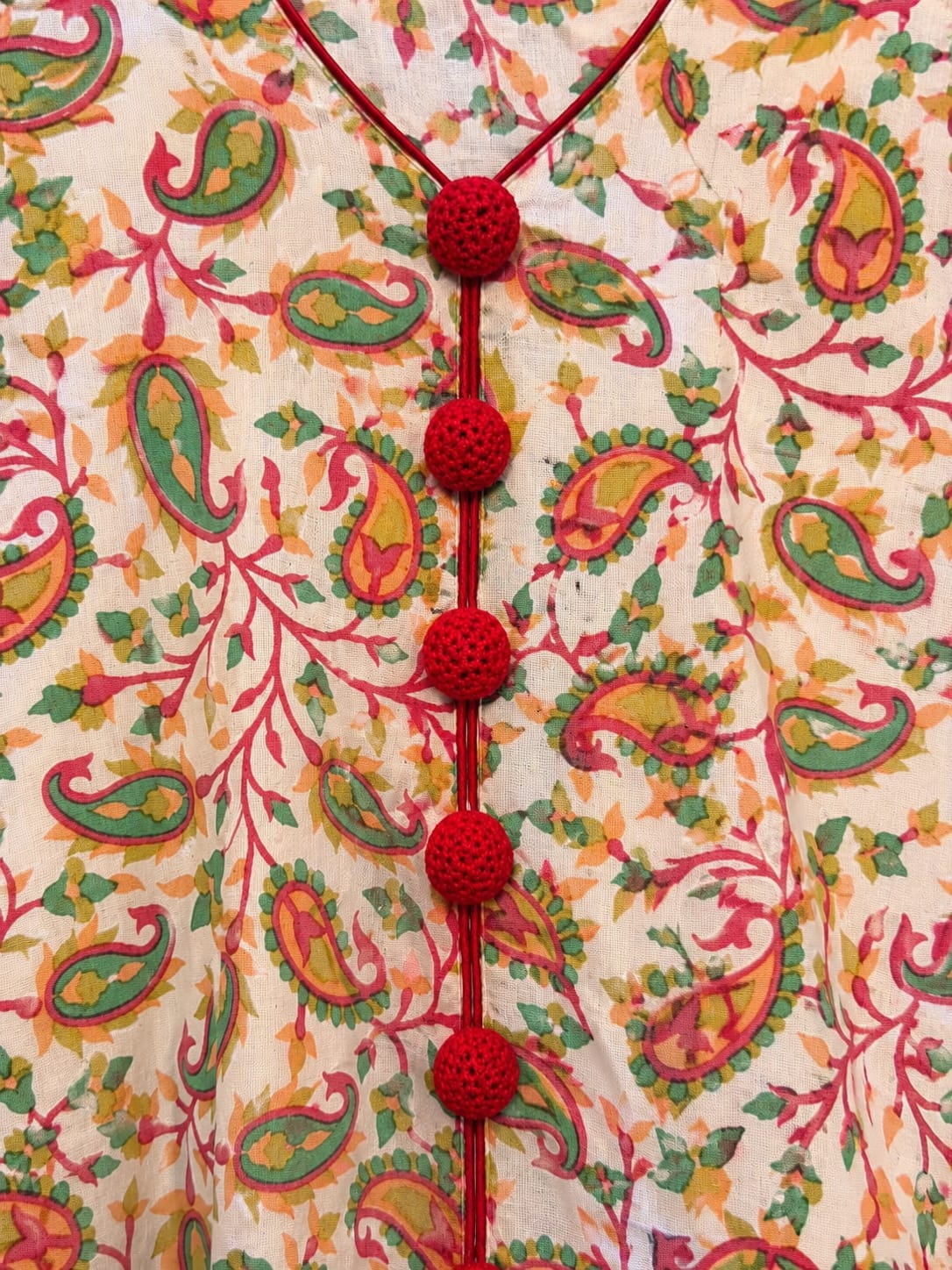 2 Pc Block print Stitched 001008