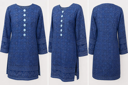 Stitched Ajrak 2 pc 0031