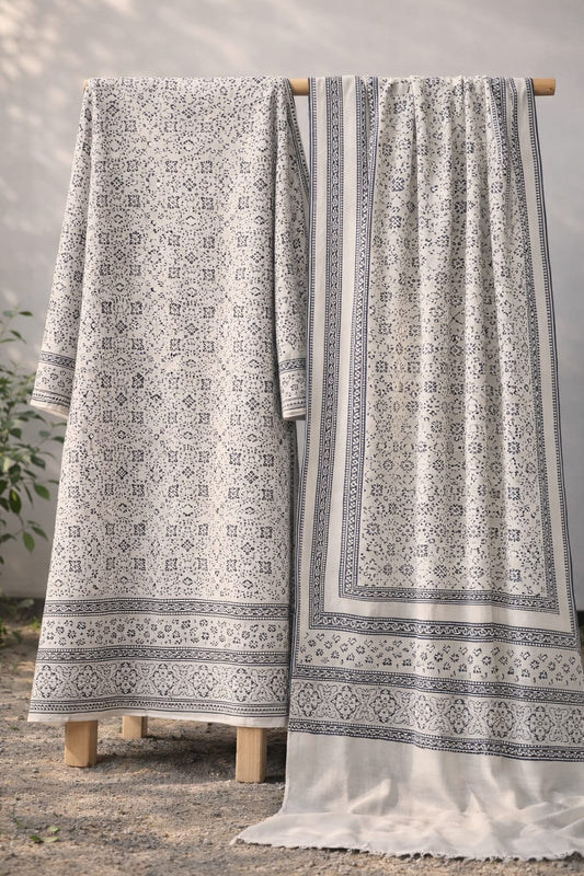 Organic Dyed Ajrak 2Pc 026