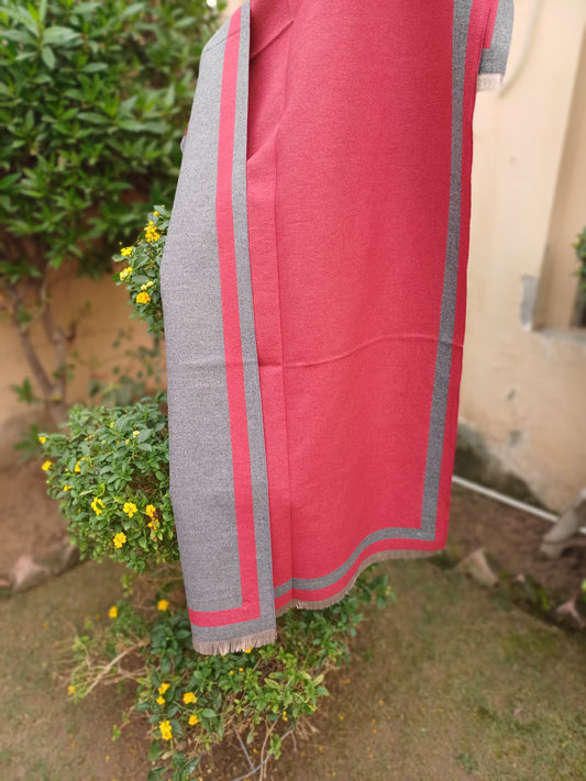 Soft Layer Double Sided Stole 0223