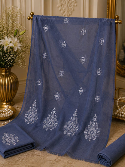 Elegant Embroidered 2 Piece Suit 0785