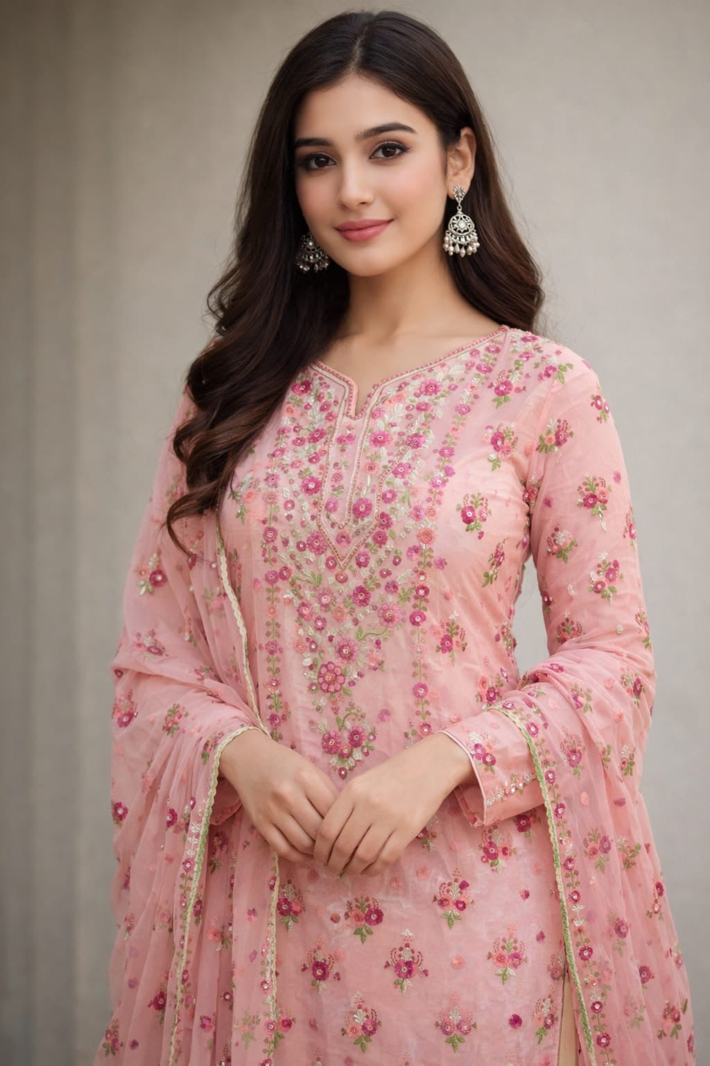 Hand Embroidered 3 Piece Suit